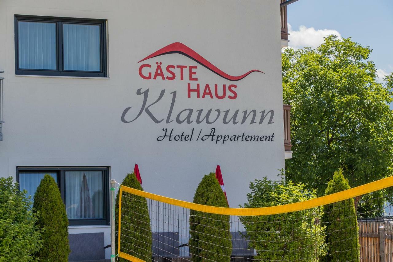Klawunn Hotel & Apartement Kaprun Buitenkant foto